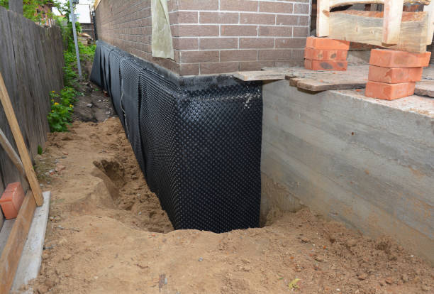 Happy homeowners after waterproofing job in Avilla
